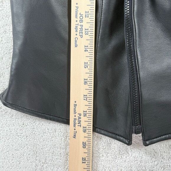 Hobby Horse Clothing Co. Vintage Black Leather Zip Up Show Vest - US Women’s M - Picture 9 of 9